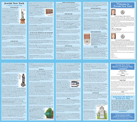 Back of Jewish New York: A History & Heritage map
